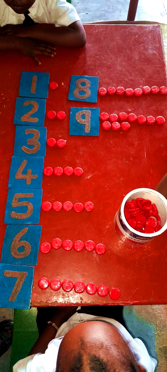 Number activity tiles